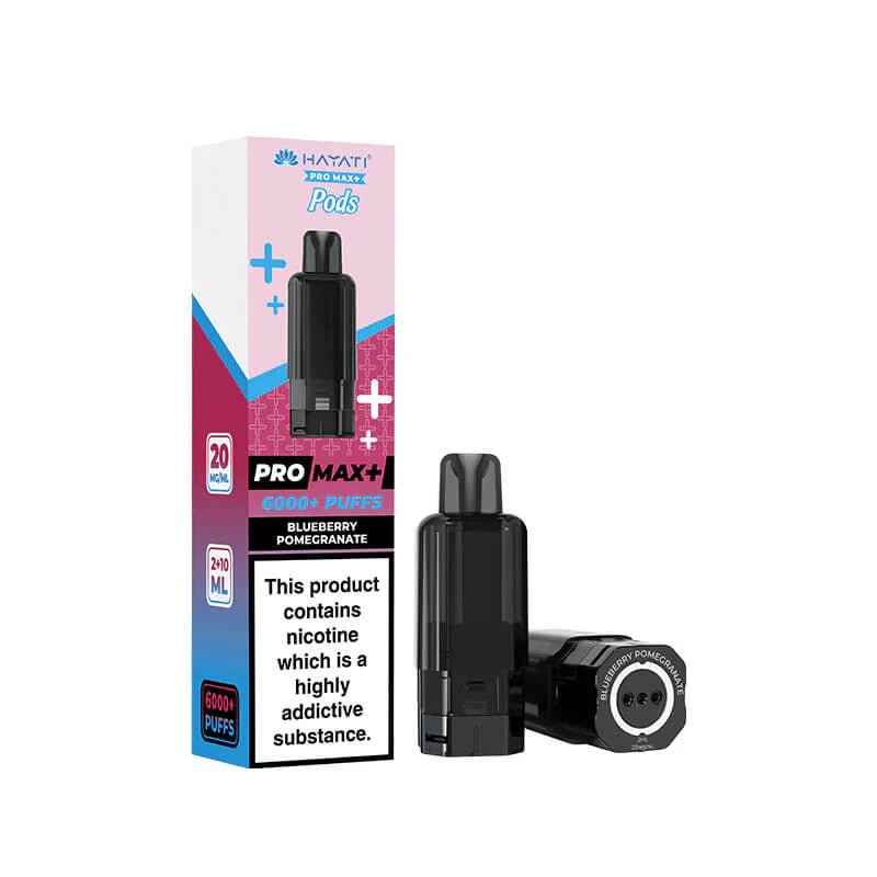 Hayati Pro Max Plus Pods -Blueberry Pomegranate-Planet Puff