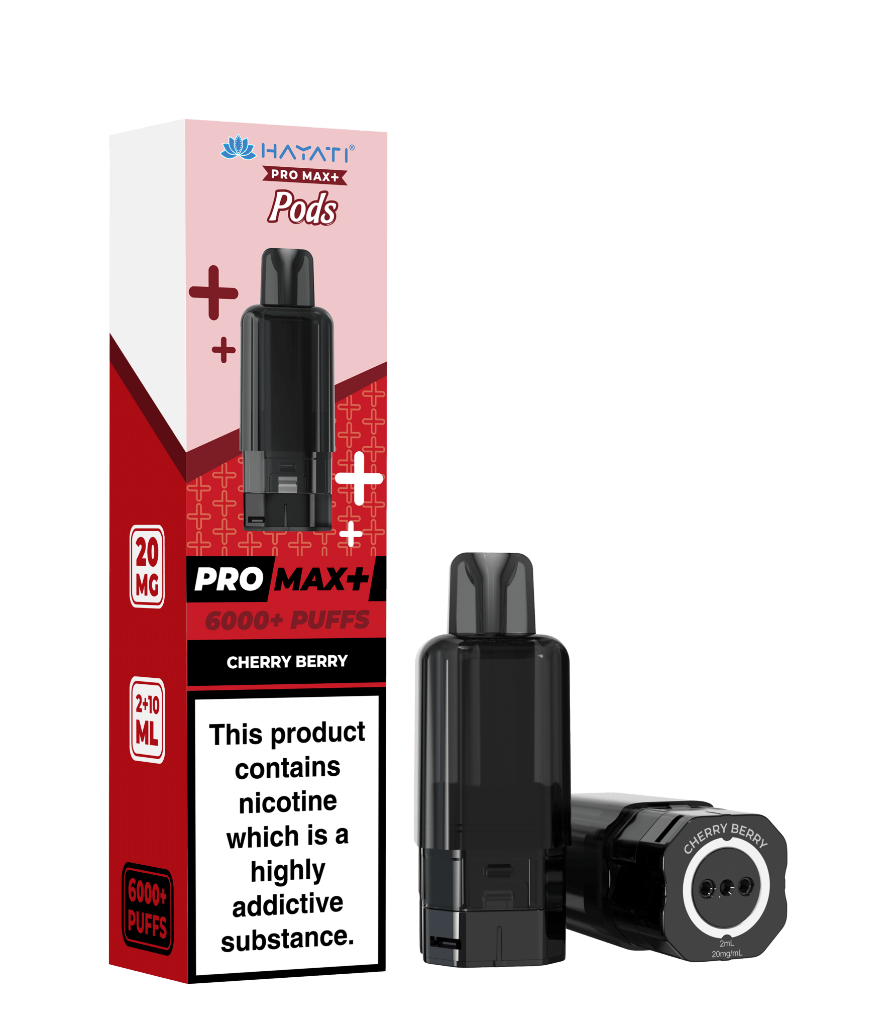 Hayati Pro Max Plus Pods -Cherry Berry-Planet Puff