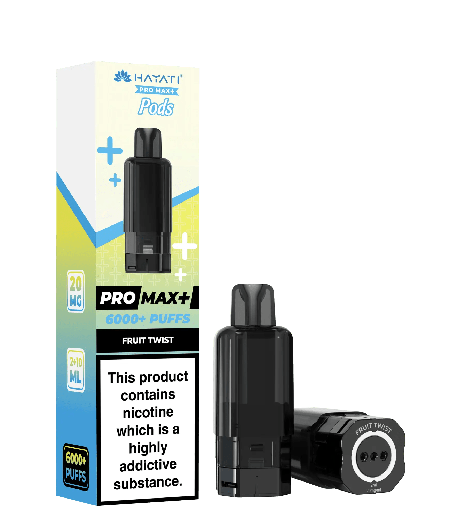 Hayati Pro Max Plus Pods -Fruit Twist-Planet Puff