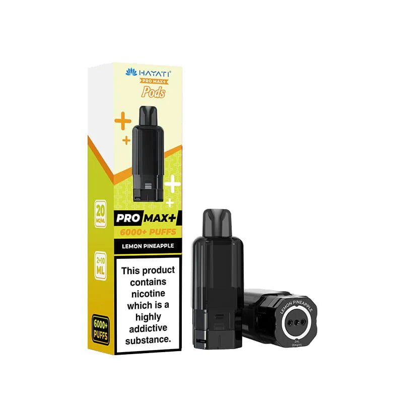 Hayati Pro Max Plus Pods -Lemon Pineapple-Planet Puff