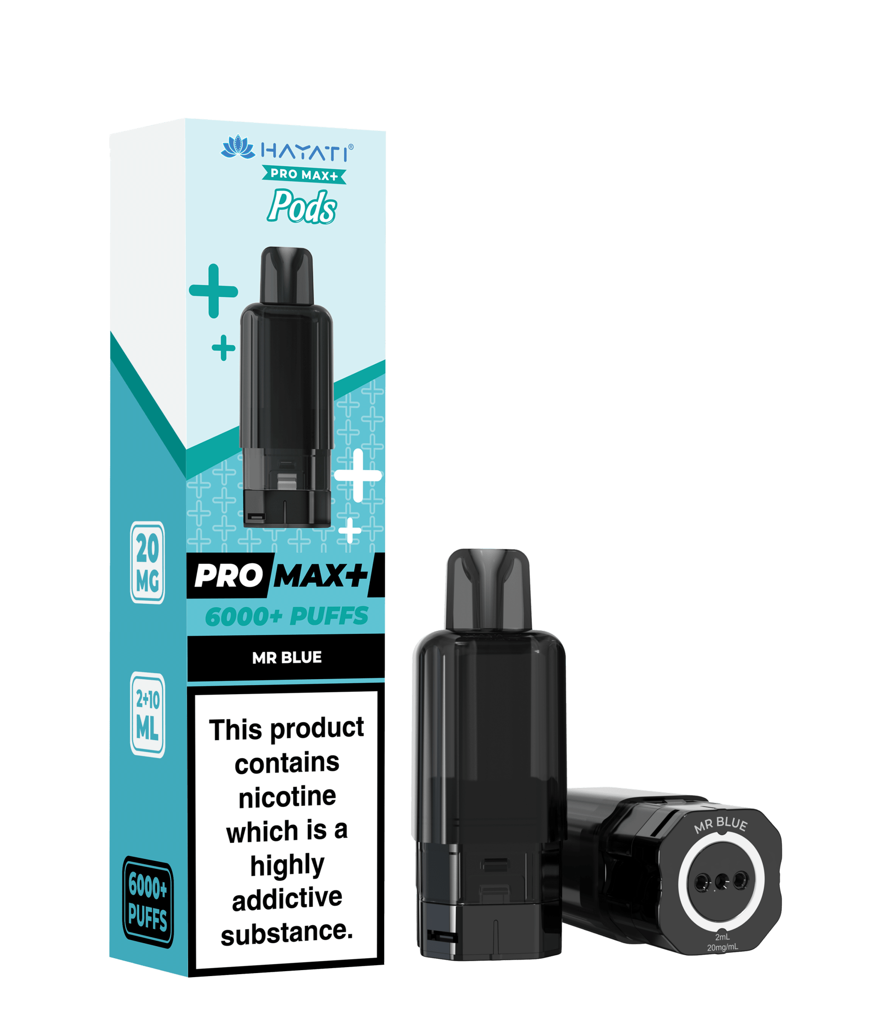Hayati Pro Max Plus Pods -Mr Blue-Planet Puff