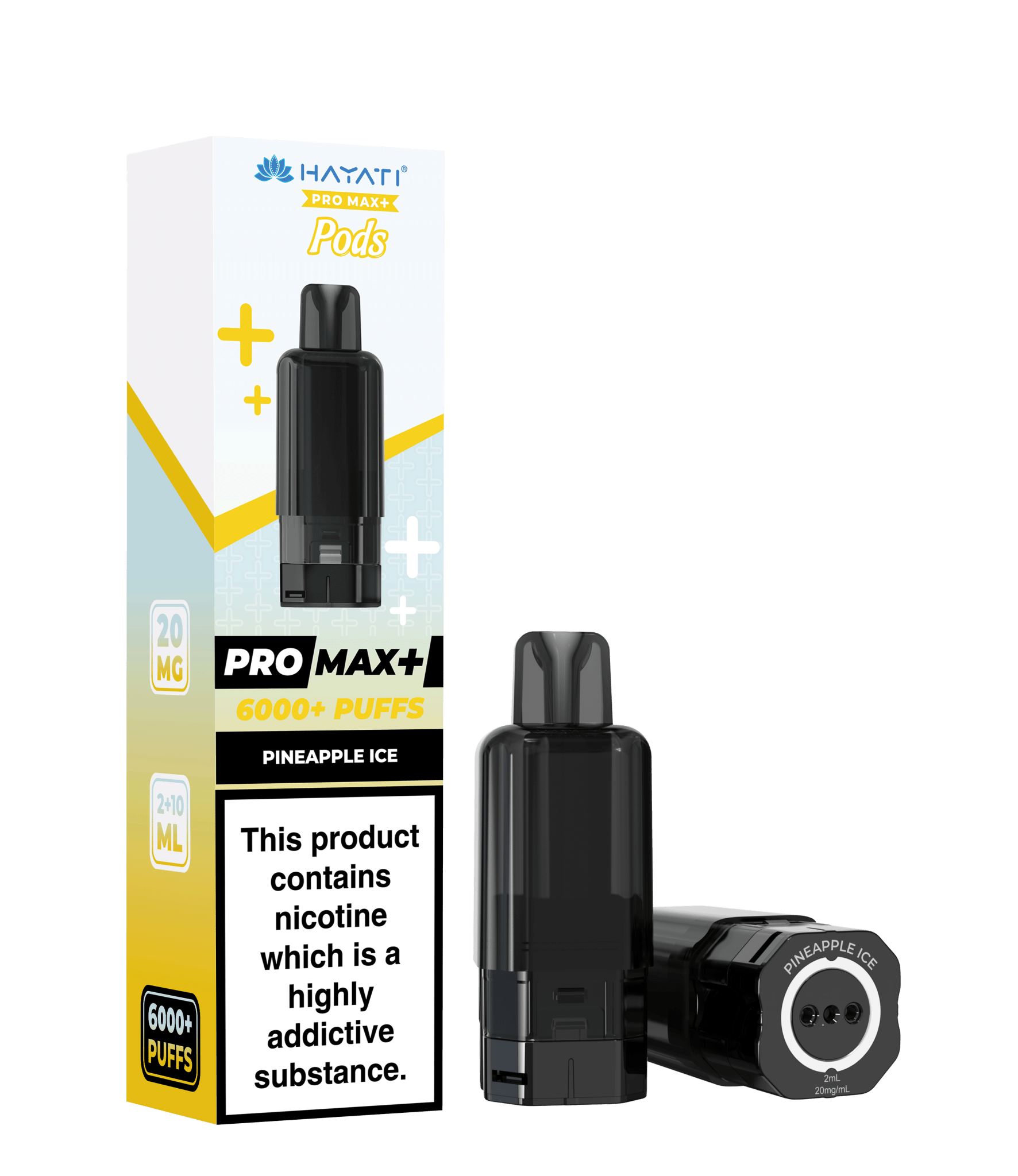 Hayati Pro Max Plus Pods -Pineapple Ice-Planet Puff