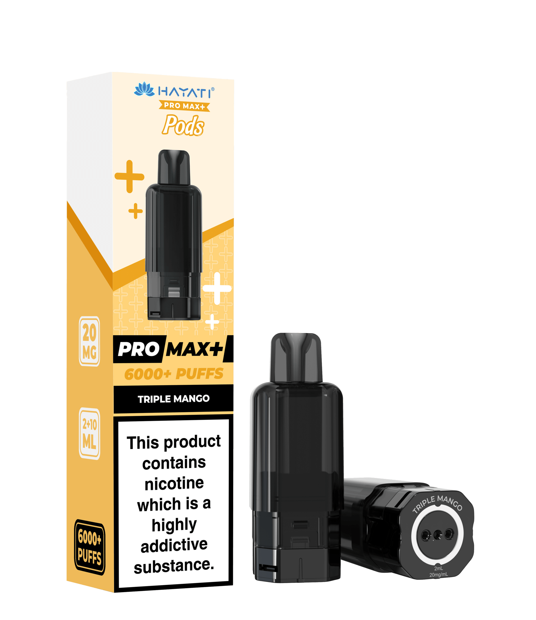 Hayati Pro Max Plus Pods -Triple Mango-Planet Puff