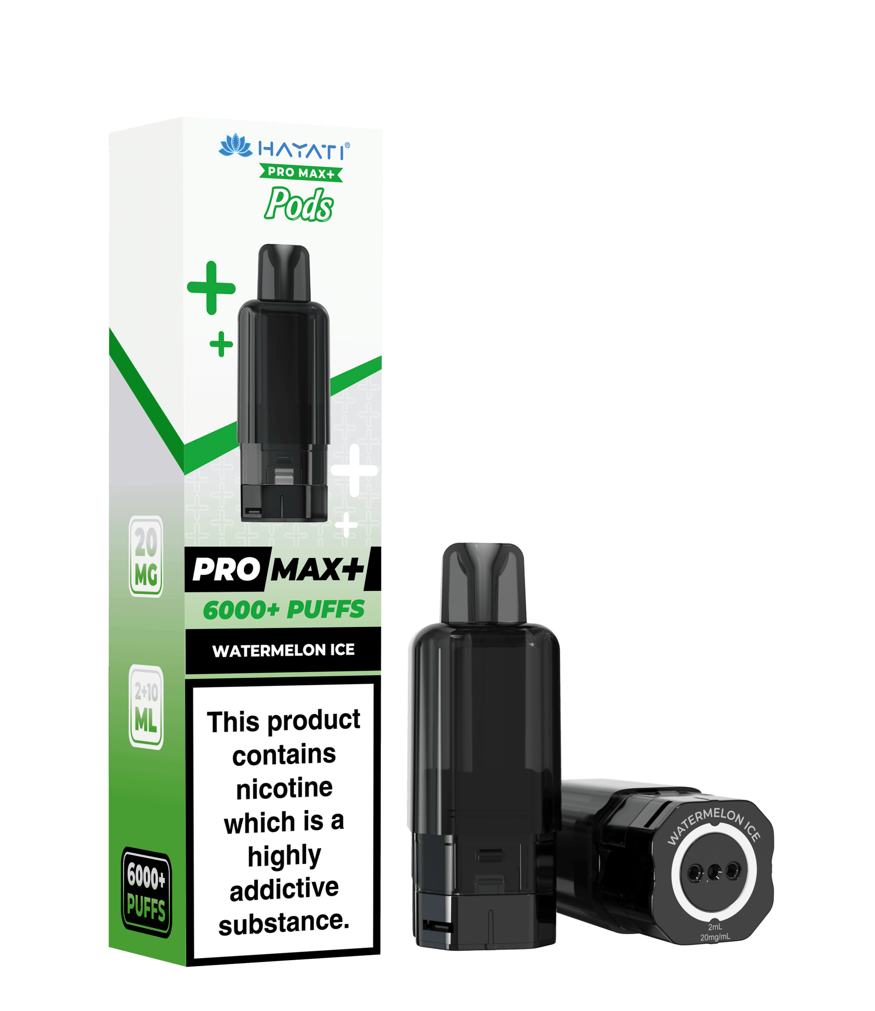 Hayati Pro Max Plus Pods -Watermelon Ice-Planet Puff