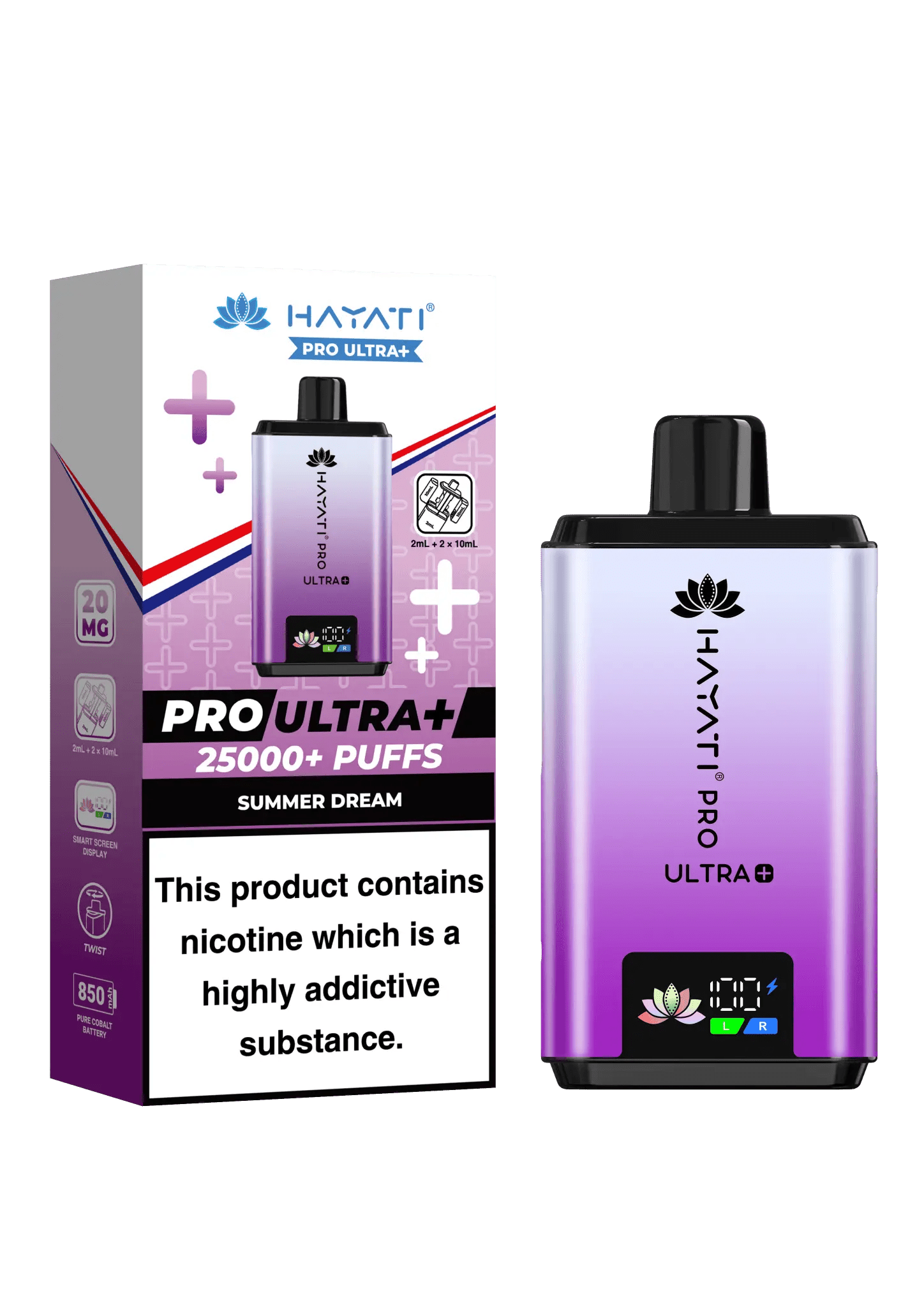 Hayati Pro Ultra Plus 25k Vape Kit -Summer Dream-Planet Puff