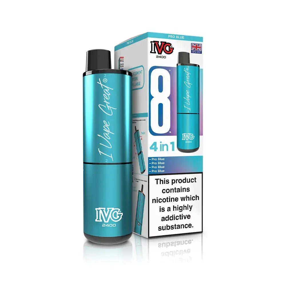 IVG 2400 Prefilled Vape Kit (5 Pack) -Pink Edition-Planet Puff