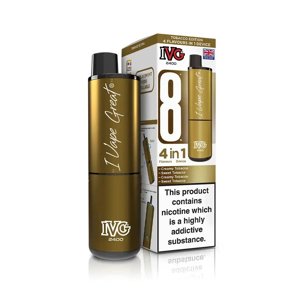 IVG 2400 Prefilled Vape Kit (5 Pack) -Summer Edition-Planet Puff