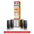 IVG 2400 Reload 4-in-1 Refill Pods | IVG 2400 Pods - Exotic Edition-Planet Puff