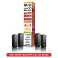 IVG 2400 Reload 4-in-1 Refill Pods | IVG 2400 Pods - Juicy Edition-Planet Puff