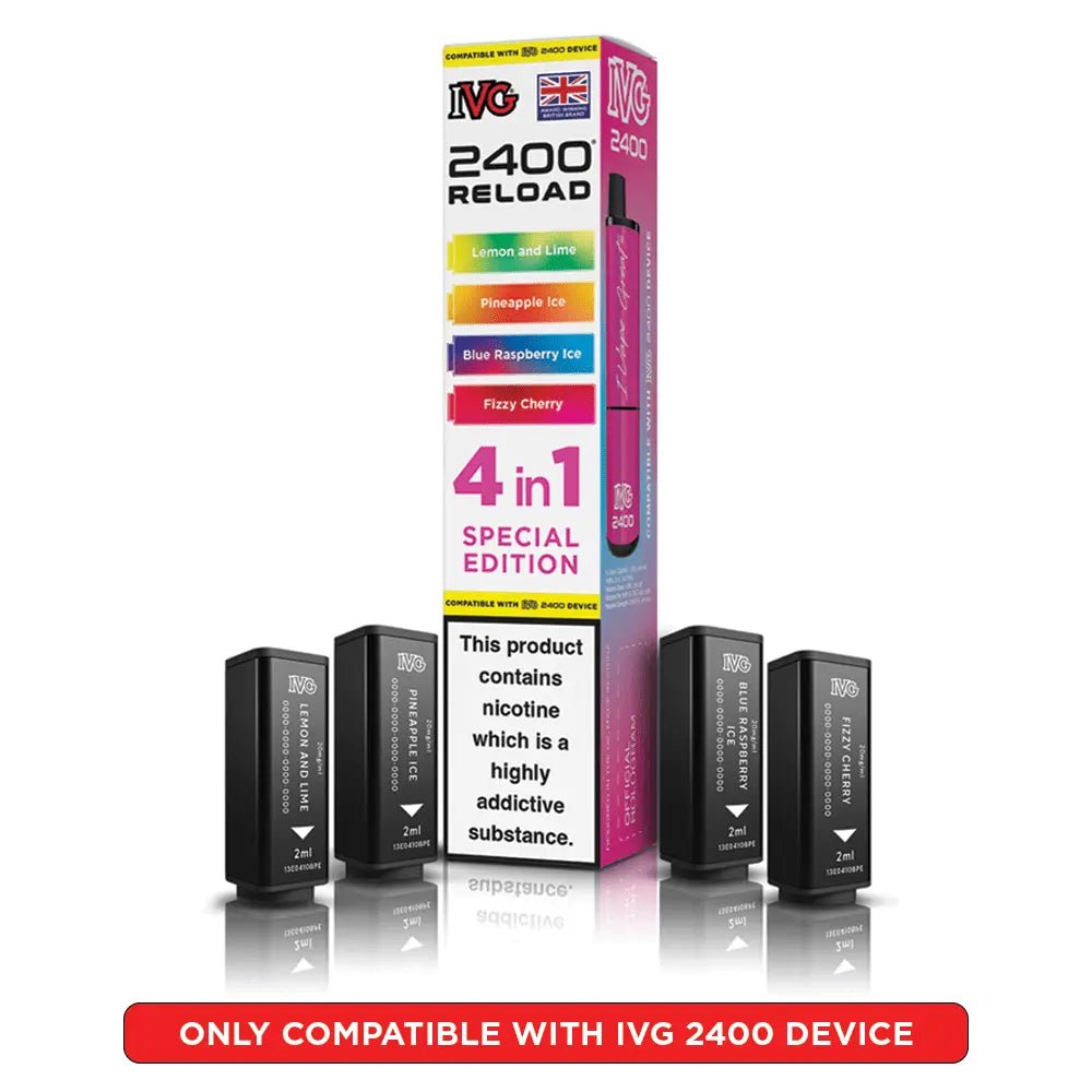 IVG 2400 Reload 4-in-1 Refill Pods | IVG 2400 Pods - Special Edition-Planet Puff