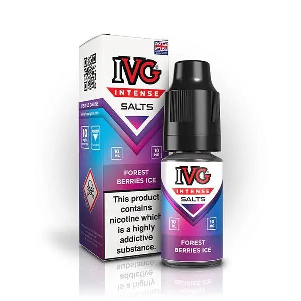 IVG Intense Nic Salts 10ml | Vape Juice - Forest Berries Ice-Planet Puff