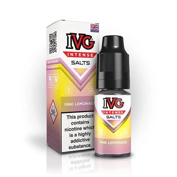 IVG Intense Nic Salts 10ml | Vape Juice - Pink Lemonade-Planet Puff