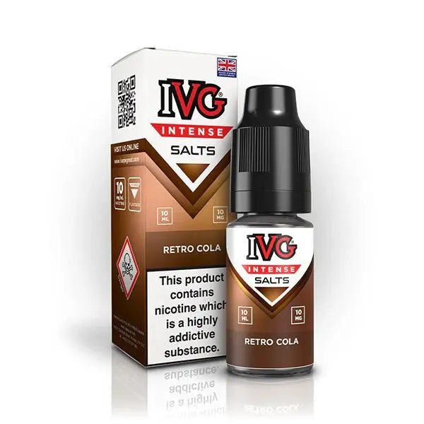 IVG Intense Nic Salts 10ml | Vape Juice - Retro Cola-Planet Puff