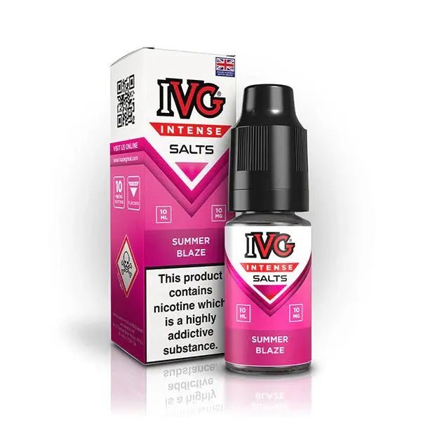 IVG Intense Nic Salts 10ml | Vape Juice - Summer Blaze-Planet Puff