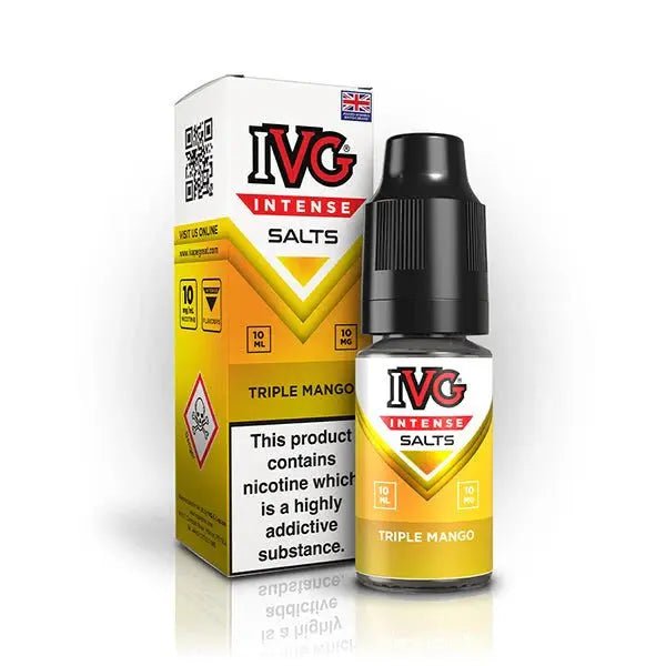 IVG Intense Nic Salts 10ml | Vape Juice - Triple Mango-Planet Puff