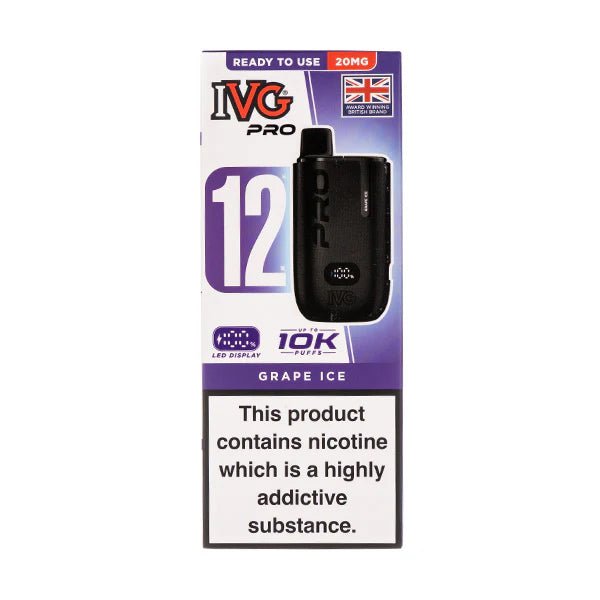 IVG Pro 12 Prefilled Vape Kit - varient_name - Planet Puff