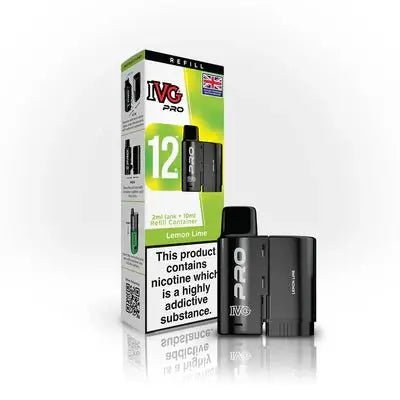 IVG Pro Refills | IVG Pro 12 Refill Pods - Lemon Lime-Planet Puff