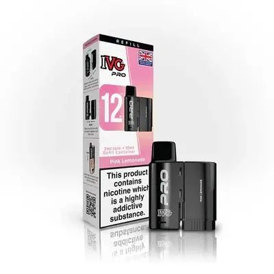 IVG Pro Refills | IVG Pro 12 Refill Pods - Pink Lemonade-Planet Puff