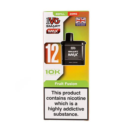 IVG Smart Max Refill Pods | 10,000 Puffs -Fruit Fusion-Planet Puff