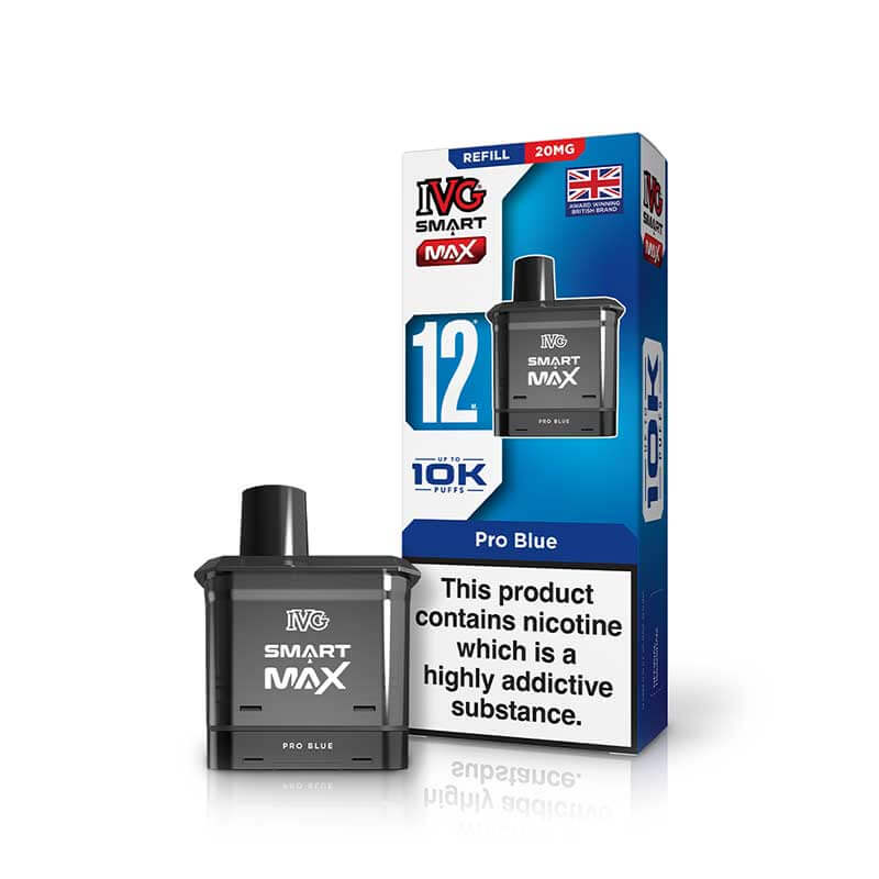 IVG Smart Max Refill Pods | 10,000 Puffs -Pro Blue-Planet Puff
