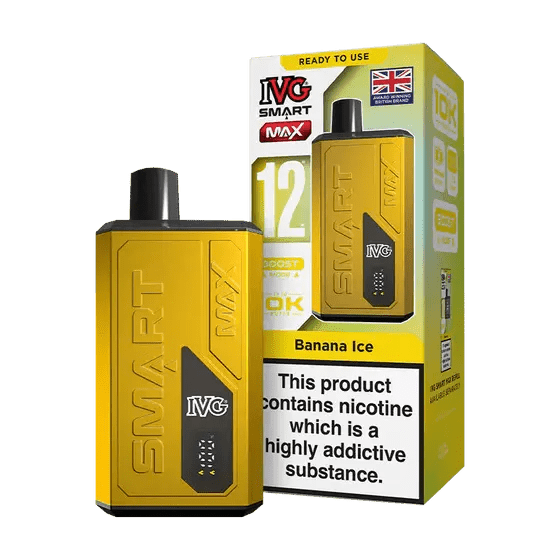 IVG Smart Max 10K Vape Kit -Banana Ice-Planet Puff