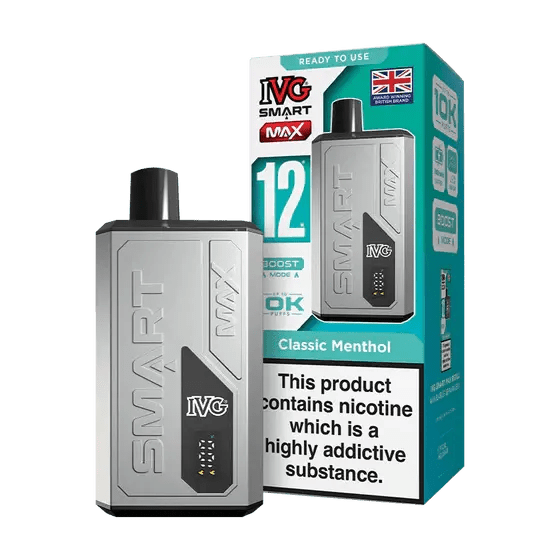 IVG Smart Max 10K Vape Kit -Classic Menthol-Planet Puff