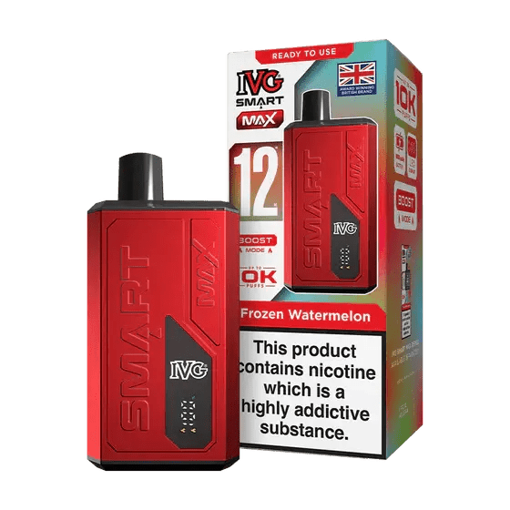IVG Smart Max 10K Vape Kit -Frozen Watermelon-Planet Puff