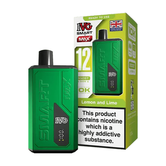 IVG Smart Max 10K Vape Kit -Lemon and Lime-Planet Puff