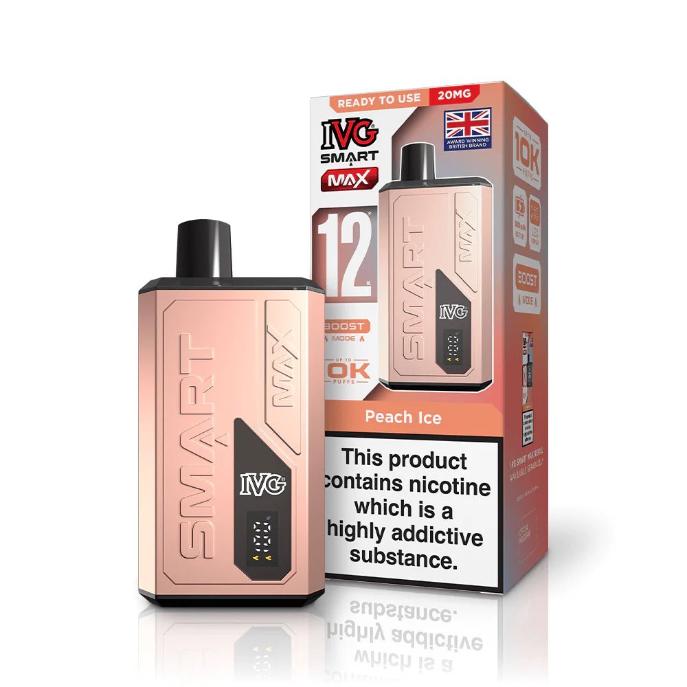 IVG Smart Max 10K Vape Kit -Peach Ice-Planet Puff