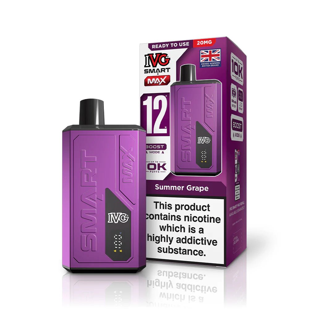 IVG Smart Max 10K Vape Kit -Summer Grape-Planet Puff