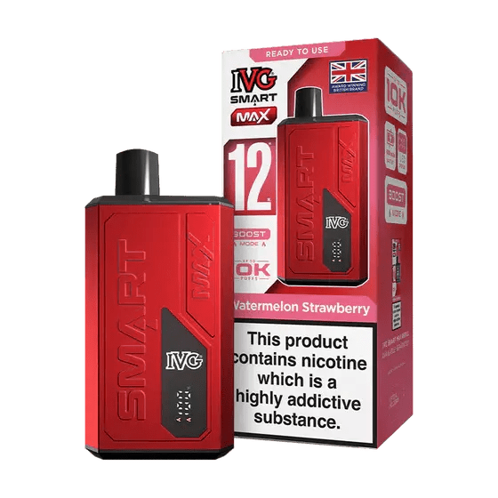IVG Smart Max 10K Vape Kit -Watermelon Strawberry-Planet Puff