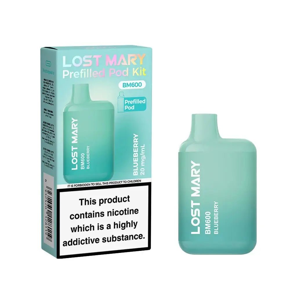 Lost Mary BM600 Prefilled Pod Kit - Blueberry-Planet Puff