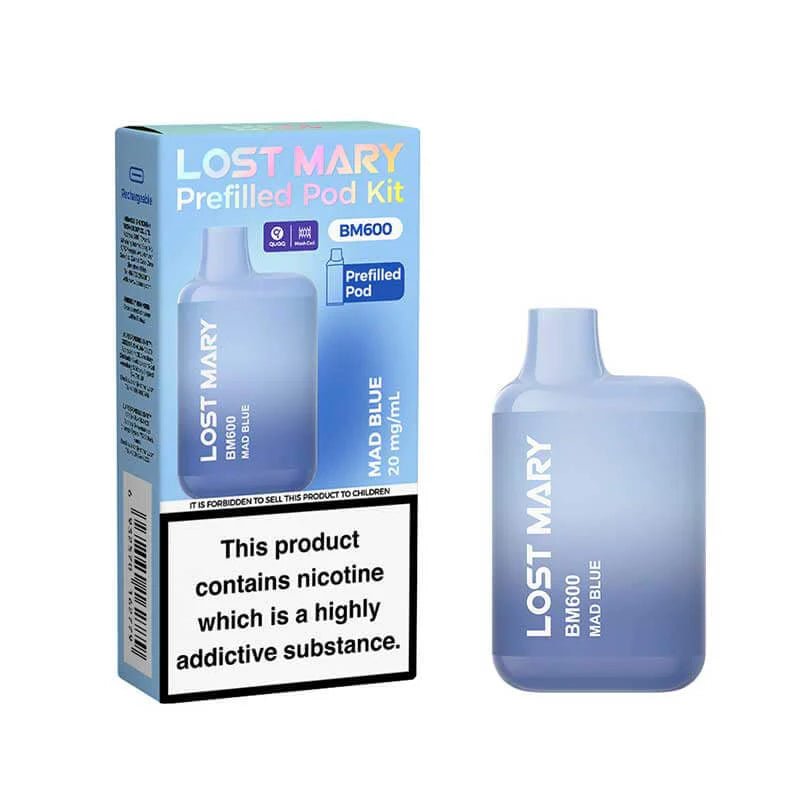 Lost Mary BM600 Prefilled Pod Kit - Mad Blue-Planet Puff