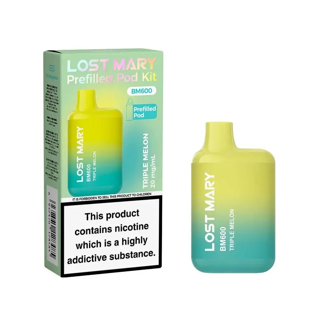 Lost Mary BM600 Prefilled Pod Kit - Triple Melon-Planet Puff