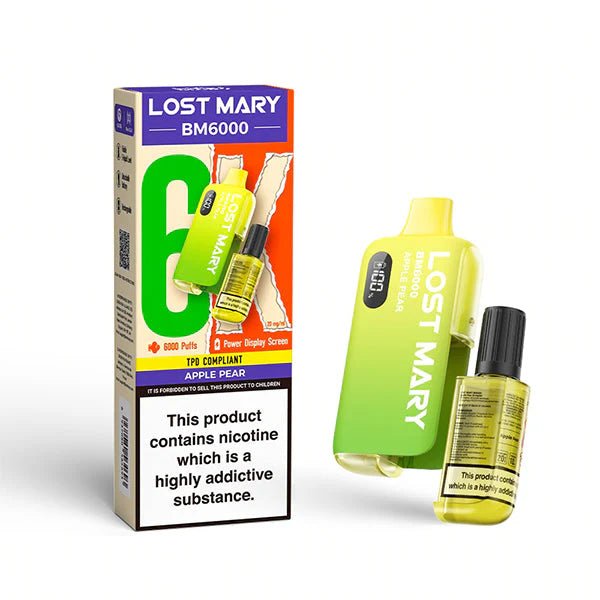 Lost Mary BM6000 Prefilled Pod Kit - Apple Pear-Planet Puff
