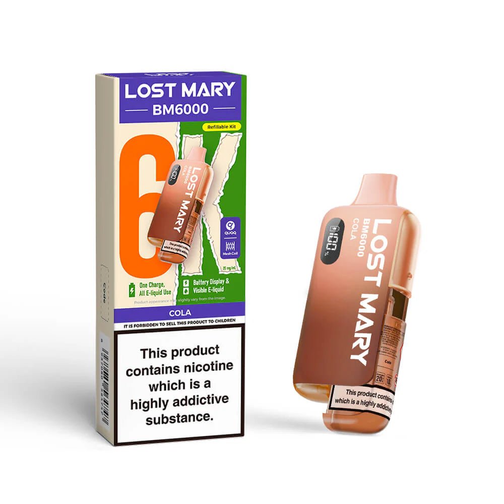 Lost Mary BM6000 Prefilled Pod Kit - Cola-Planet Puff