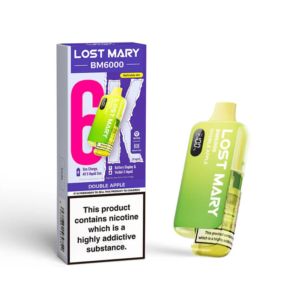 Lost Mary BM6000 Prefilled Pod Kit - Double Apple-Planet Puff