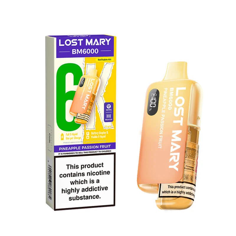 Lost Mary BM6000 Prefilled Pod Kit - Pineapple Passionfruit-Planet Puff