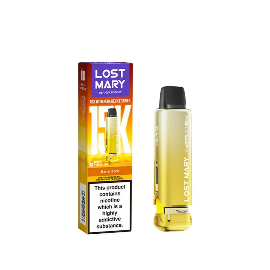 Lost Mary Nera Pods | 15,000 Puffs - Banana Ice-Planet Puff