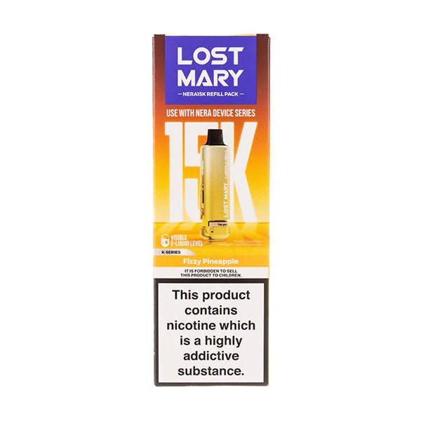 Lost Mary Nera Pods | 15,000 Puffs - Fizzy Pineapple-Planet Puff