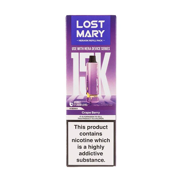 Lost Mary Nera Pods | 15,000 Puffs - Grape Berry-Planet Puff