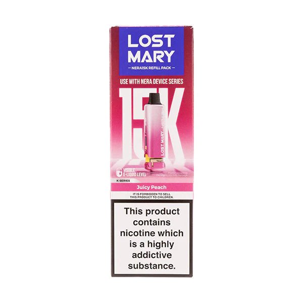 Lost Mary Nera Pods | 15,000 Puffs - Juicy Peach-Planet Puff