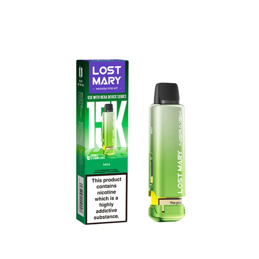 Lost Mary Nera Pods | 15,000 Puffs - Mint-Planet Puff