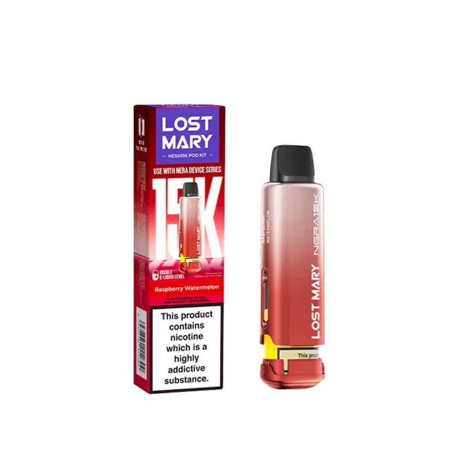 Lost Mary Nera Pods | 15,000 Puffs - Raspberry Watermelon-Planet Puff