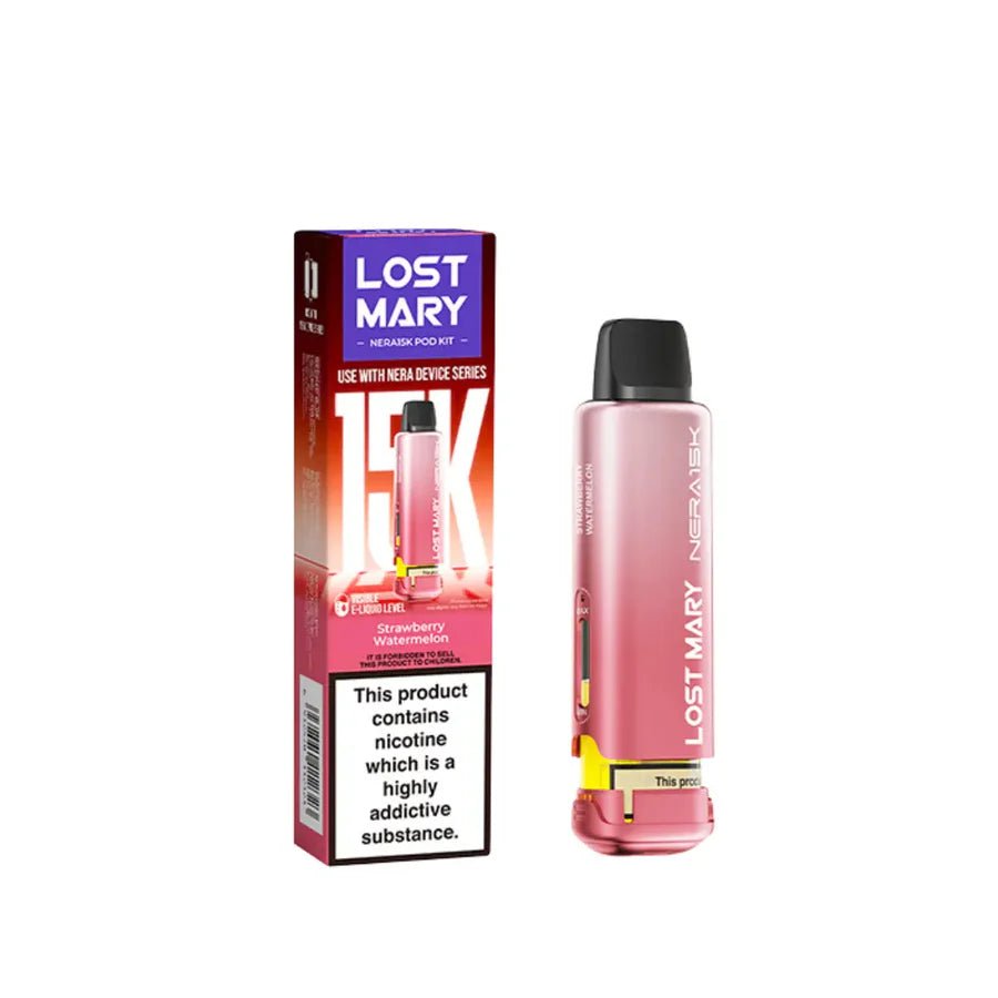 Lost Mary Nera Pods | 15,000 Puffs - Strawberry Watermelon-Planet Puff