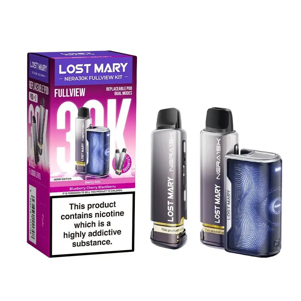 Lost Mary Nera 30K Full View Prefilled Pod Kit - Berry Edition-Planet Puff