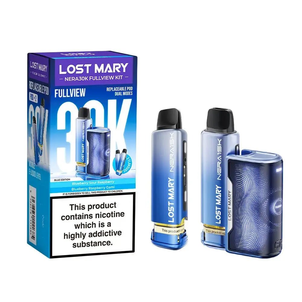 Lost Mary Nera 30K Full View Prefilled Pod Kit - Blue Edition-Planet Puff
