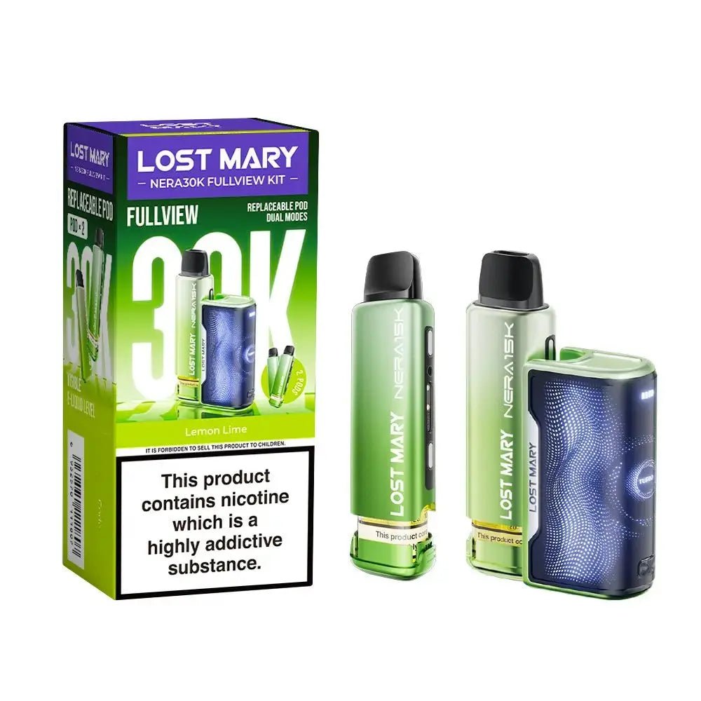 Lost Mary Nera 30K Full View Prefilled Pod Kit - Lemon Lime-Planet Puff