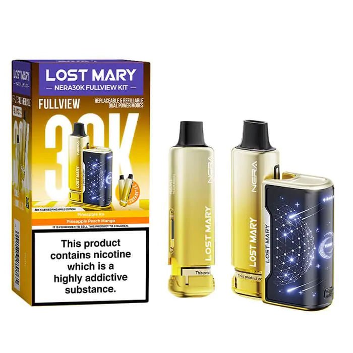 Lost Mary Nera 30K Full View Prefilled Pod Kit - Pineapple Edition-Planet Puff