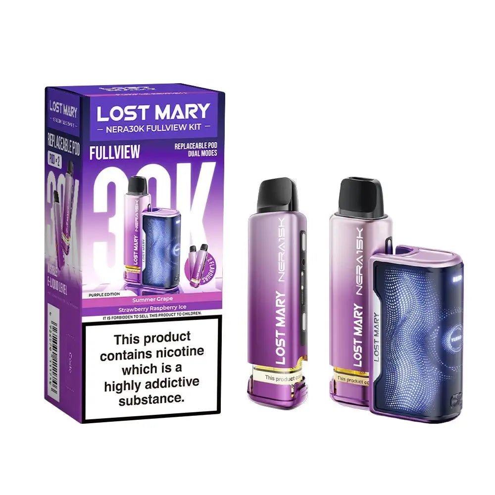 Lost Mary Nera 30K Full View Prefilled Pod Kit - Purple Edition-Planet Puff